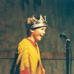 andrew rush as 'wiseman binky' childrens christmas play 2001